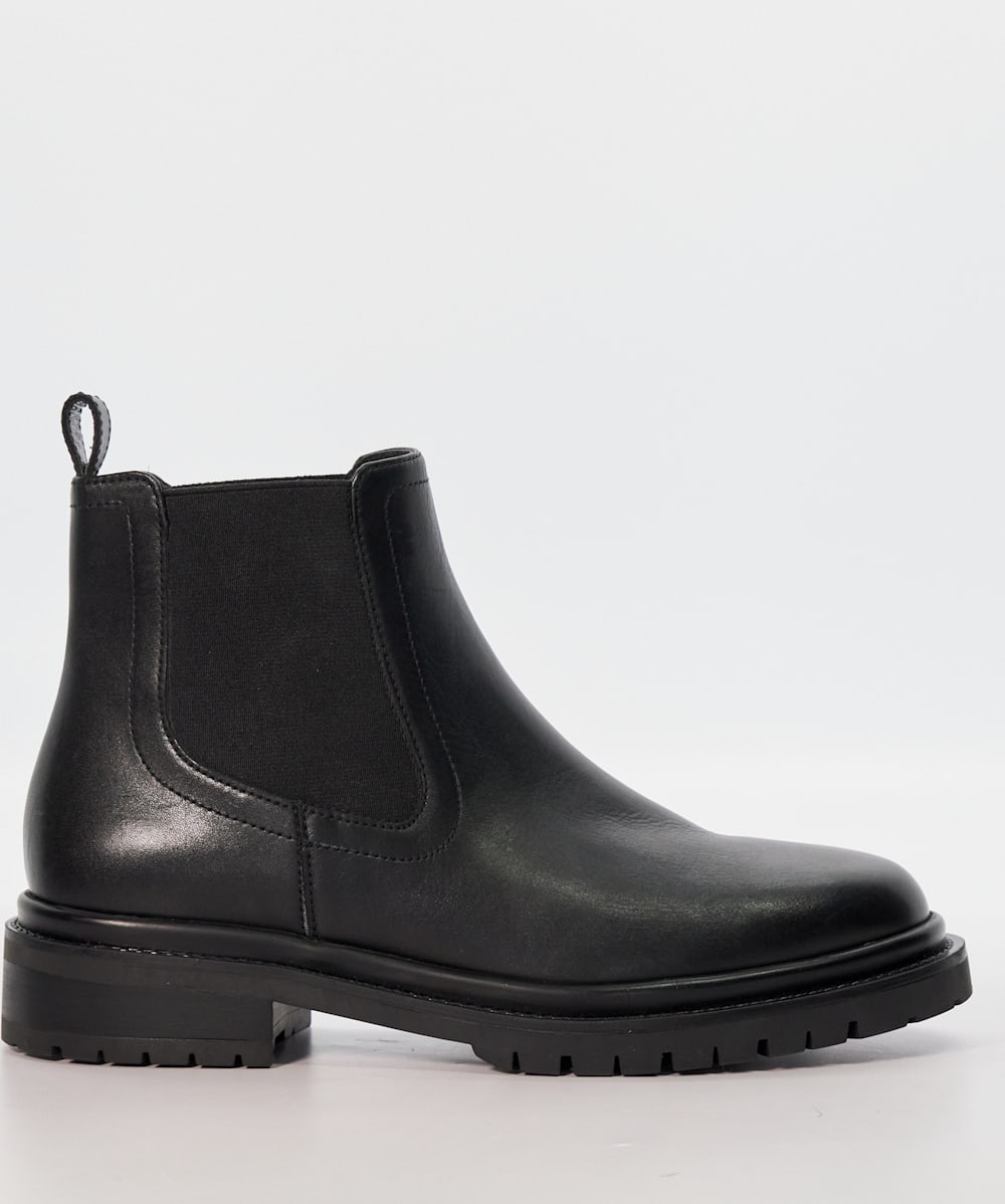 Dune black chelsea boots outlet
